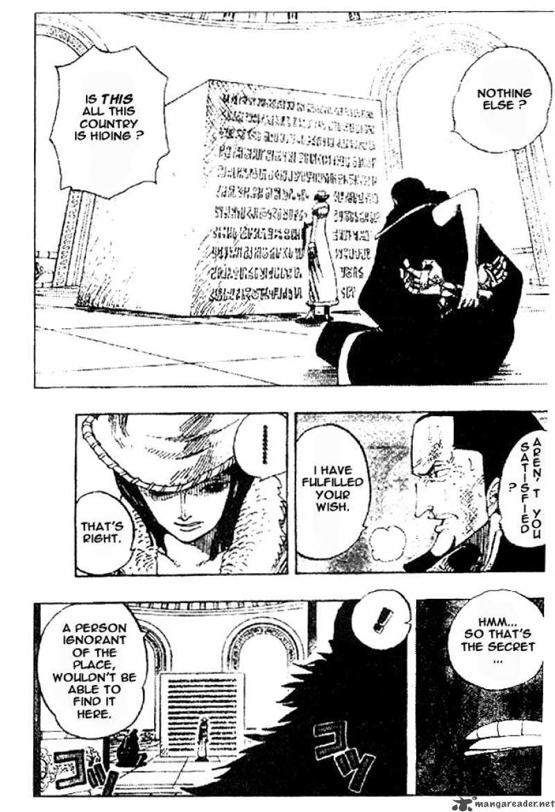 One Piece Manga Chapter 203 page 3 - Crocodile-ish