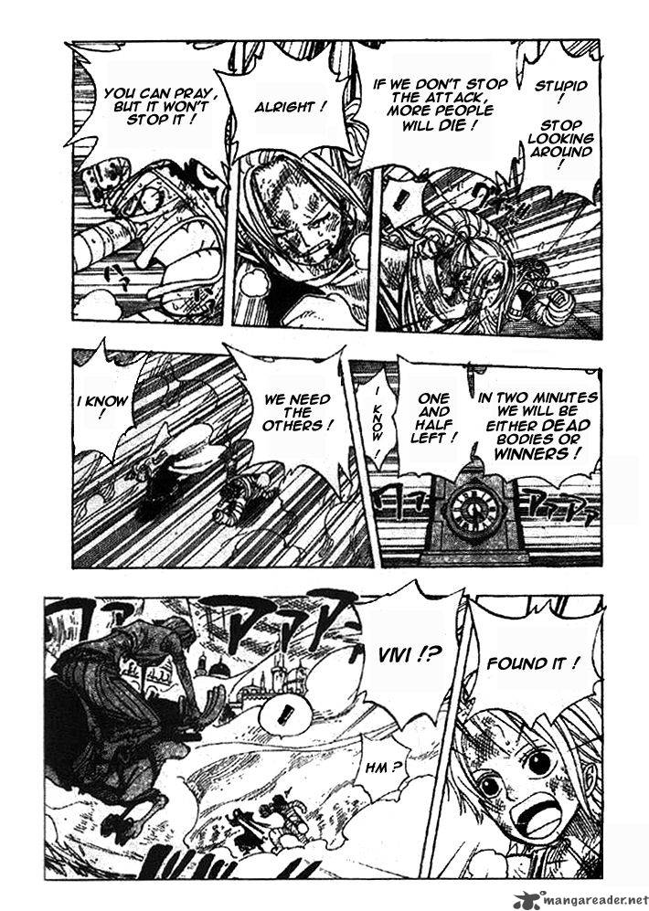 One Piece Manga Chapter 205 page 3 - The Suna Suna Clan's Secret Base