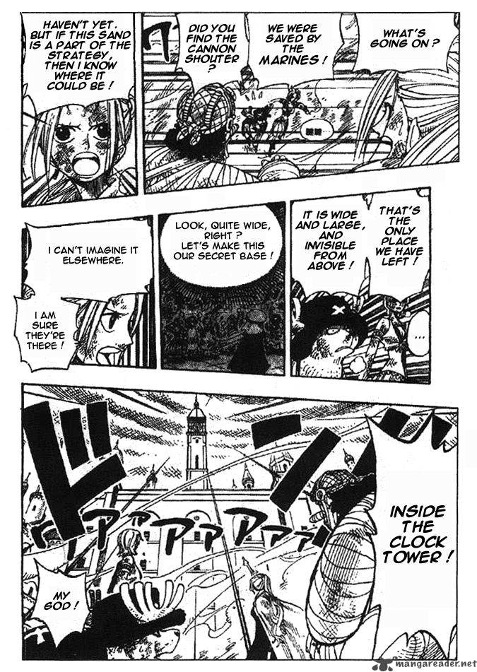 One Piece Manga Chapter 205 page 4 - The Suna Suna Clan's Secret Base