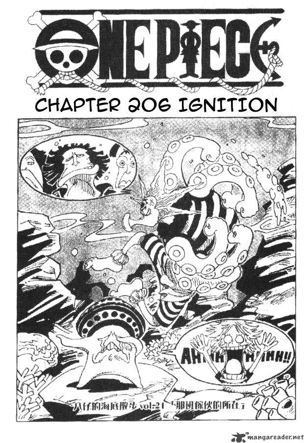 One Piece Manga Chapter 206 page 1 - Ignition