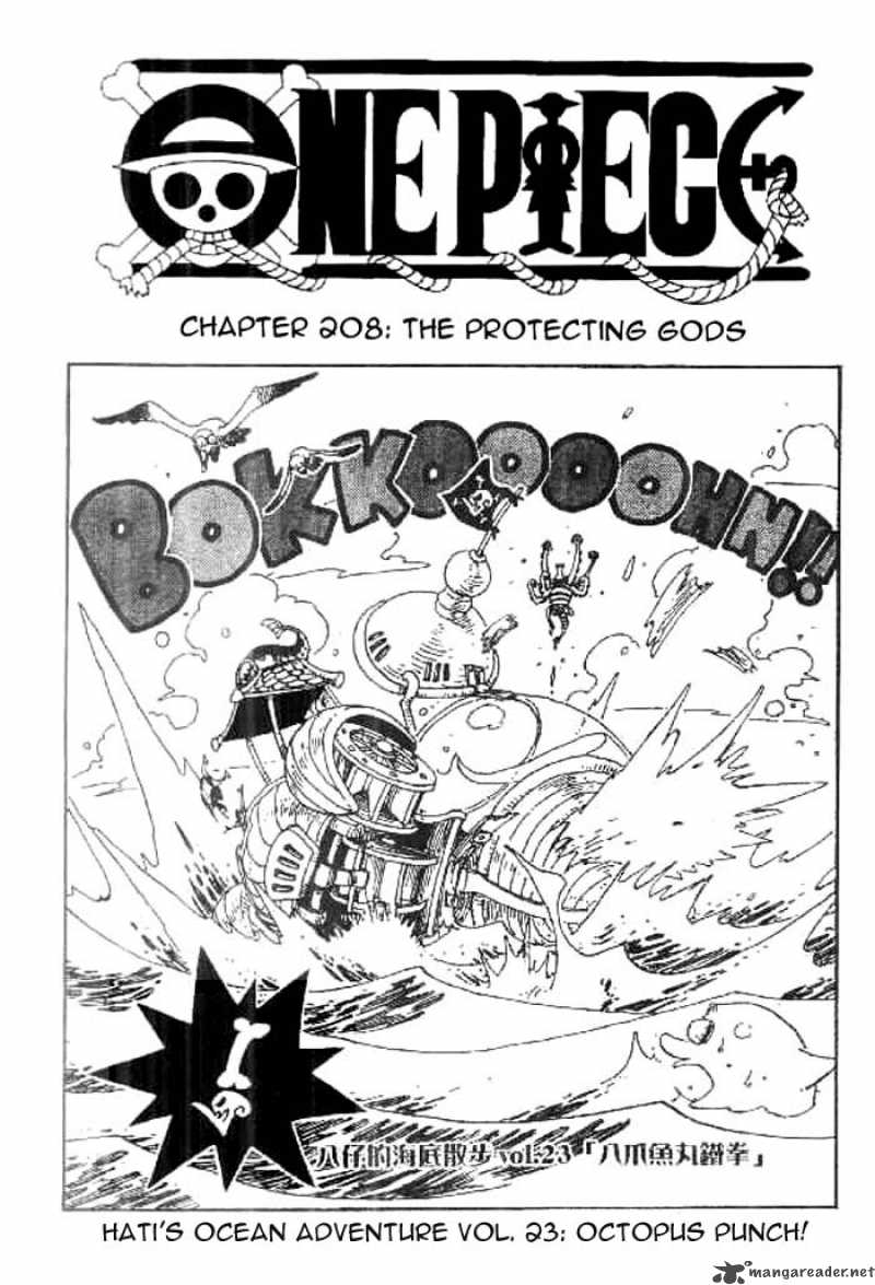 One Piece Manga Chapter 208 page 1 - Guardian Spirit