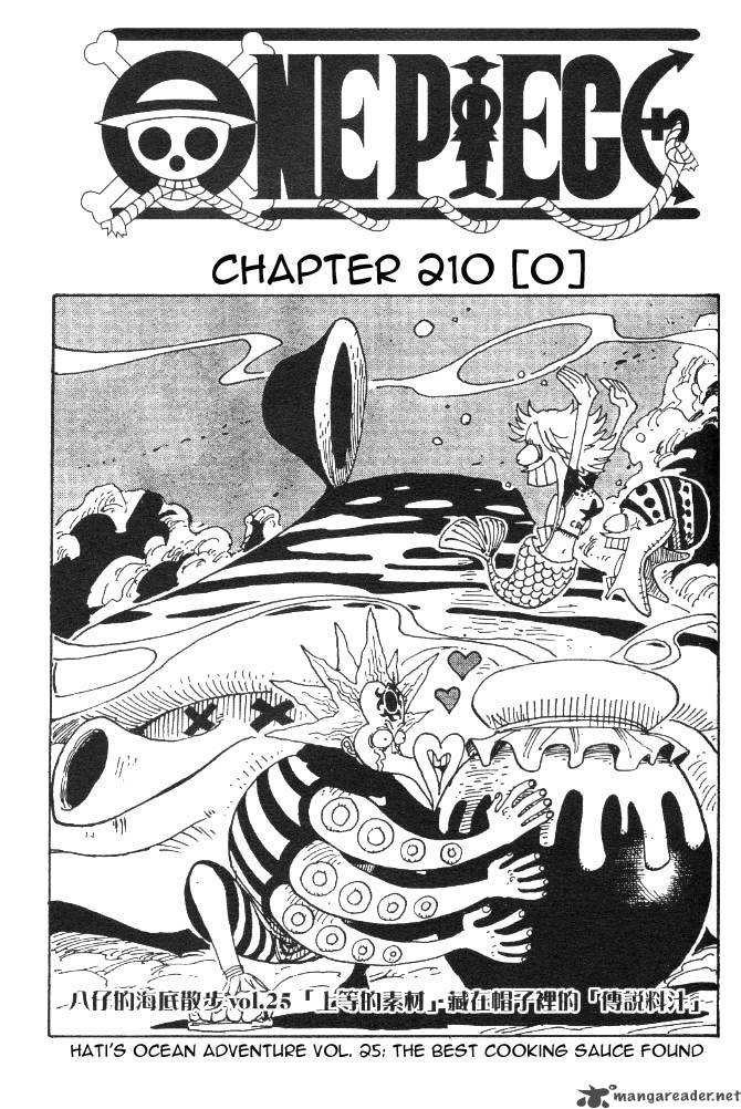 One Piece Manga Chapter 210 page 1 - 0