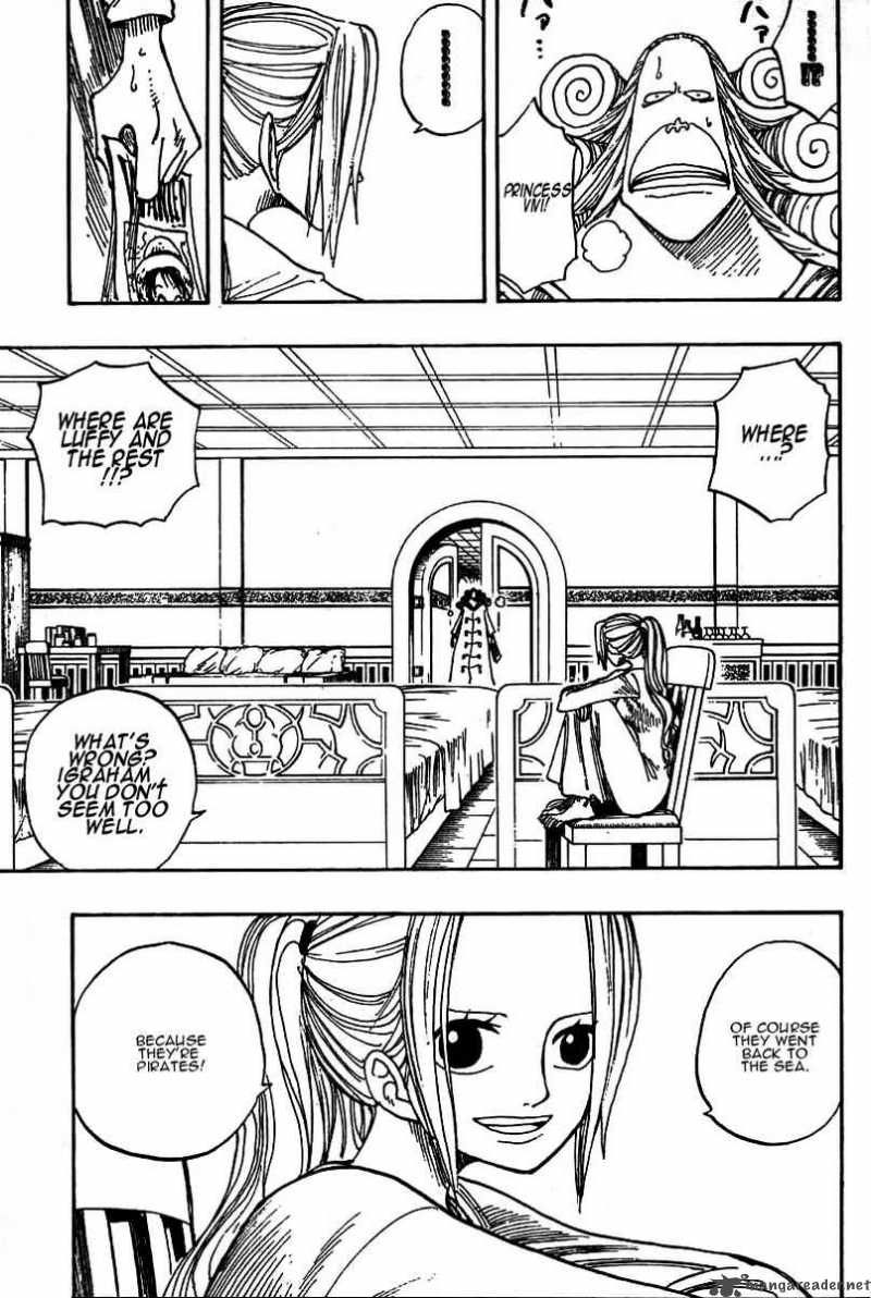 One Piece Manga Chapter 214 page 3 - Strategy to Escape the Sand Kingdom