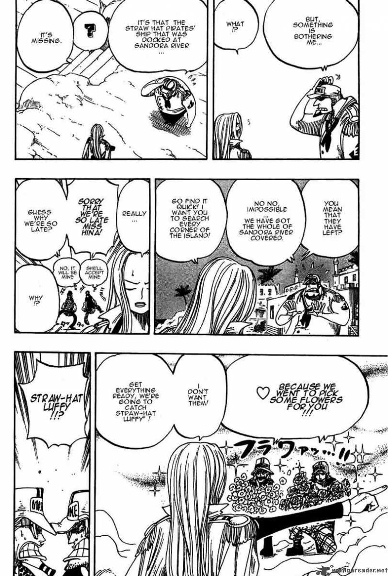 One Piece Manga Chapter 214 page 6 - Strategy to Escape the Sand Kingdom