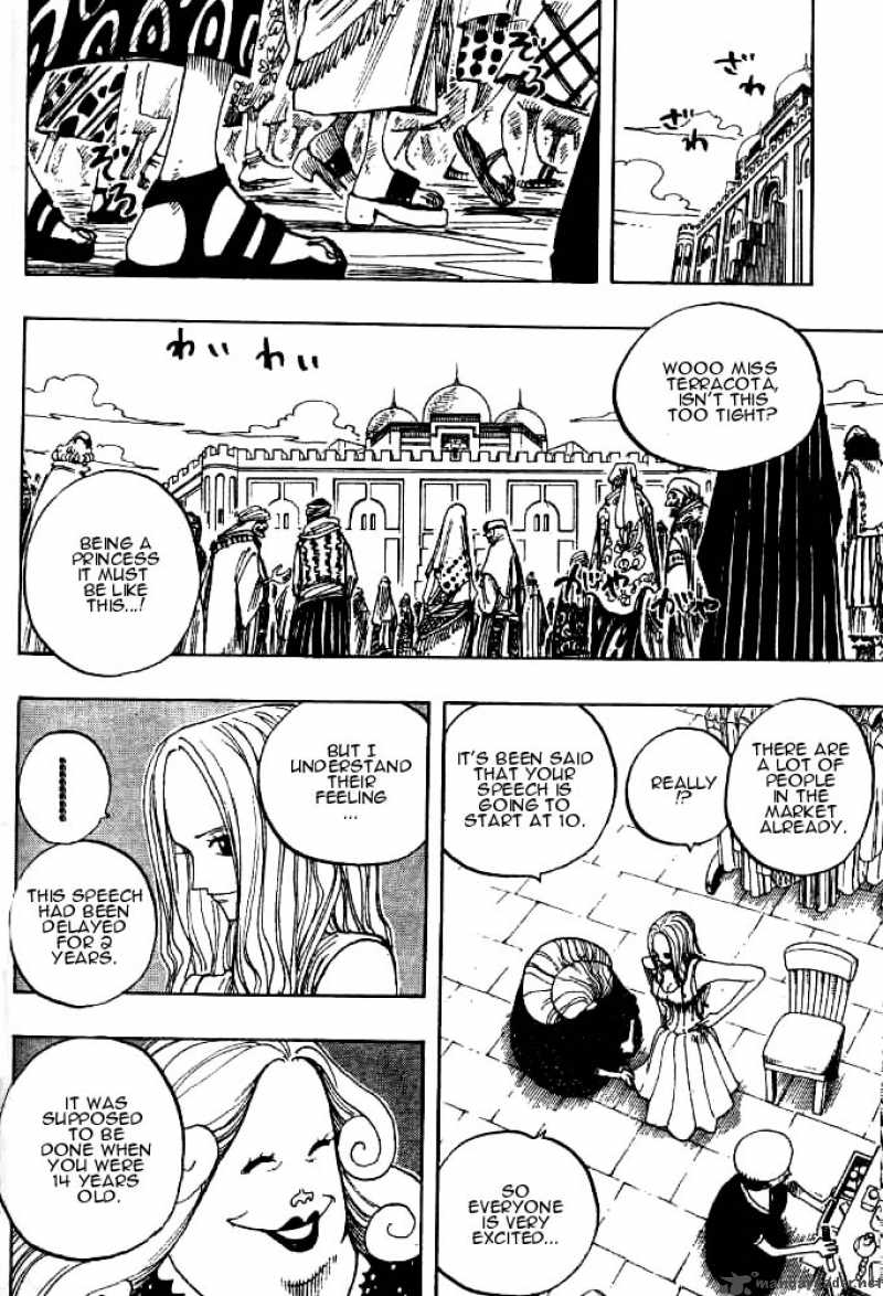One Piece Manga Chapter 215 page 4 - Last waltz