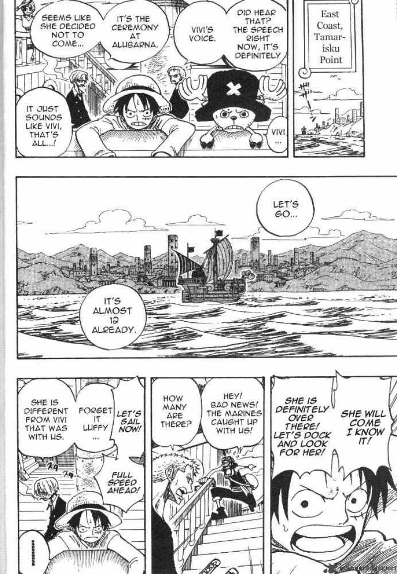 One Piece Manga Chapter 216 page 10 - Vivi's Adventure
