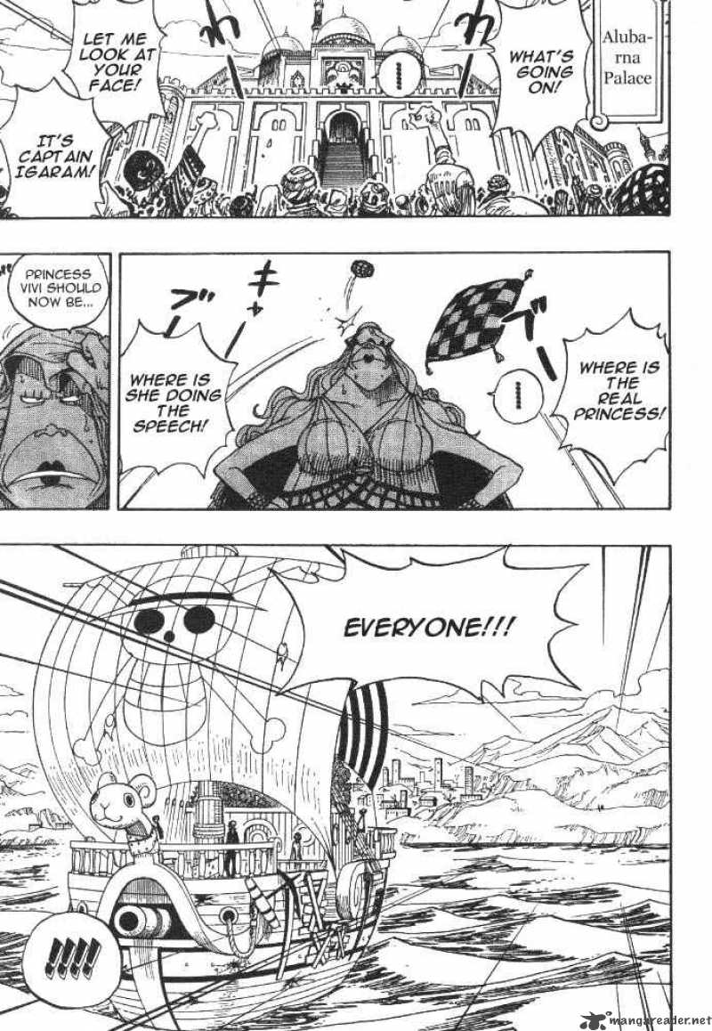 One Piece Manga Chapter 216 page 11 - Vivi's Adventure