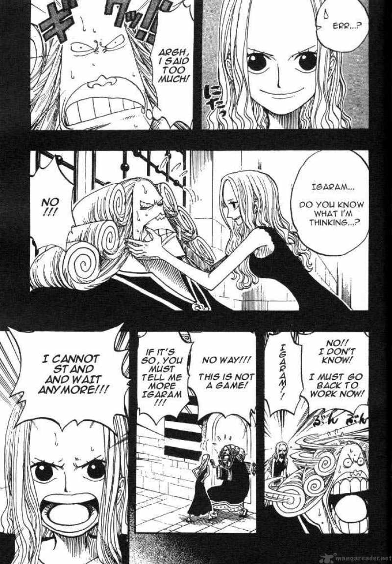 One Piece Manga Chapter 216 page 3 - Vivi's Adventure
