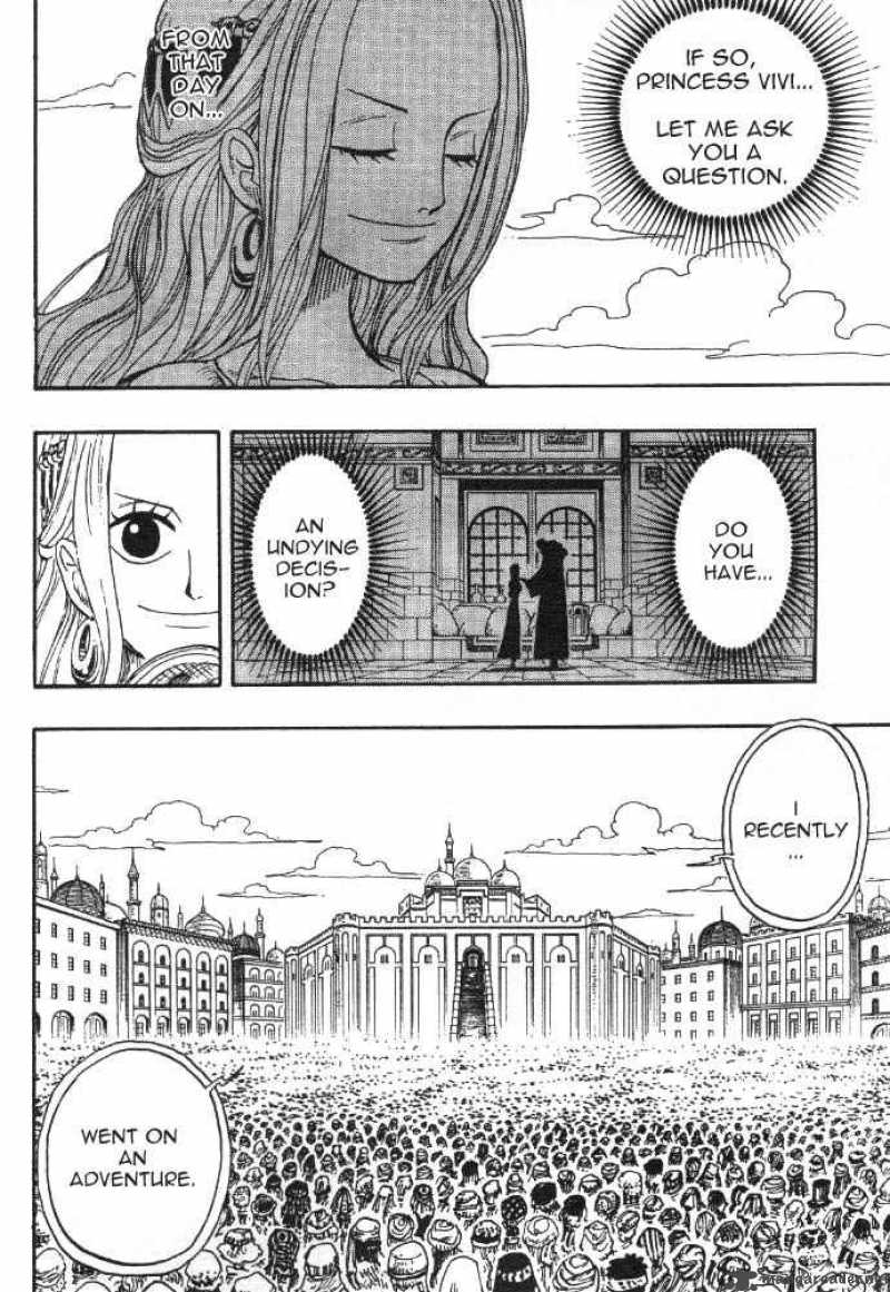 One Piece Manga Chapter 216 page 6 - Vivi's Adventure