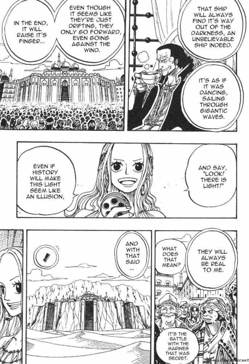 One Piece Manga Chapter 216 page 9 - Vivi's Adventure
