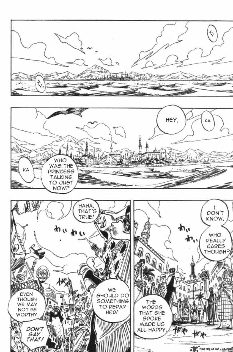 One Piece Manga Chapter 217 page 4 - Stowaway