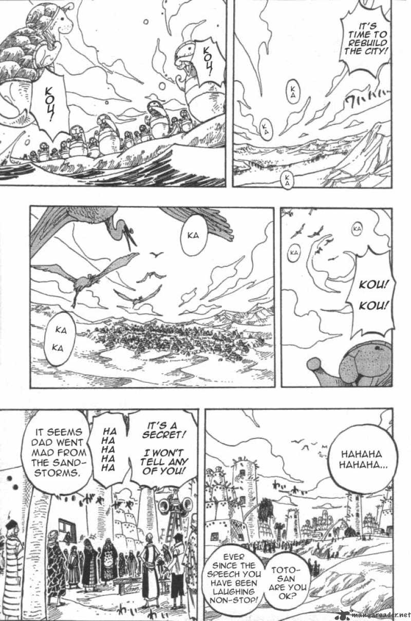 One Piece Manga Chapter 217 page 5 - Stowaway
