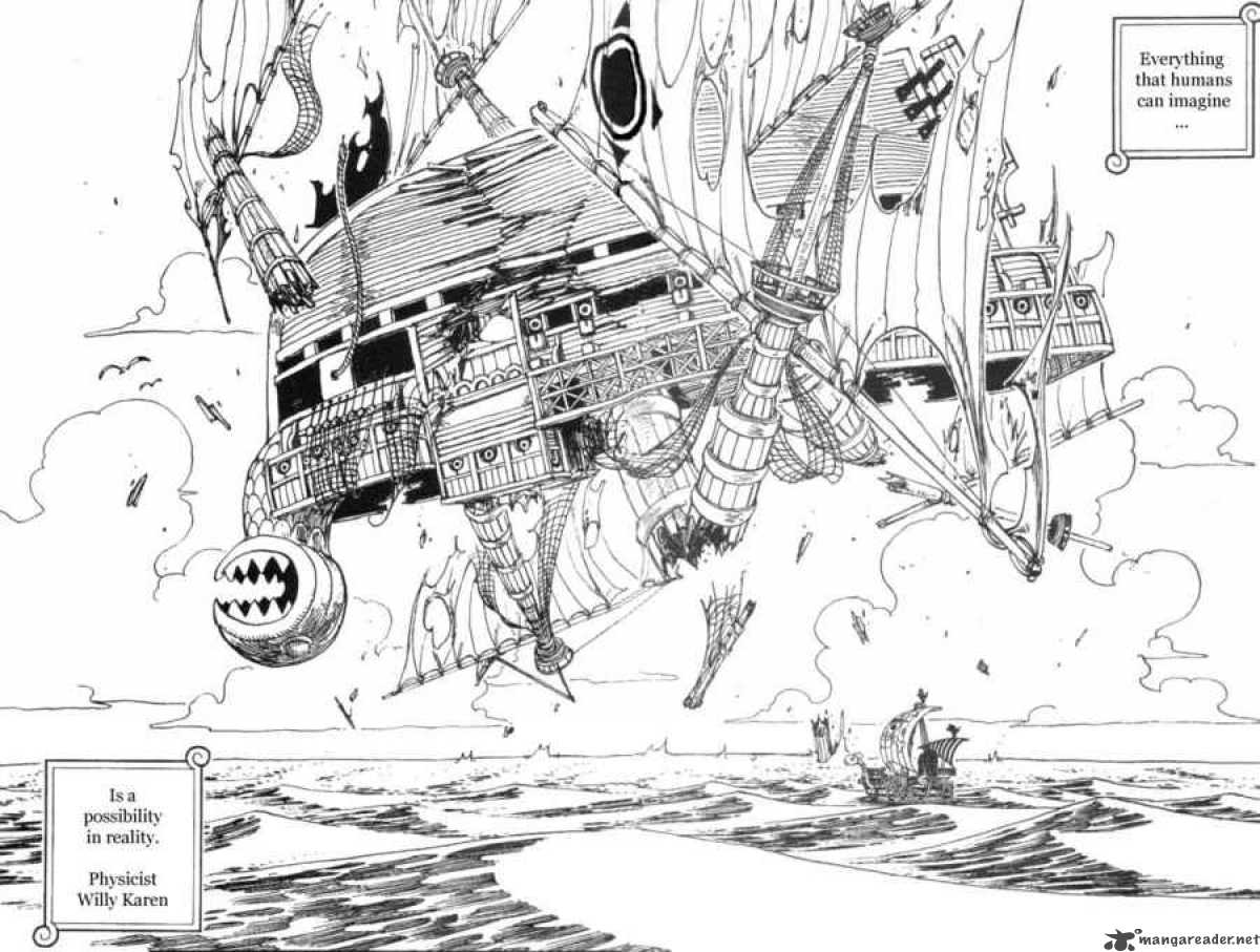One Piece Manga Chapter 218 page 14 - Why the Log Pose is Dome-Shaped