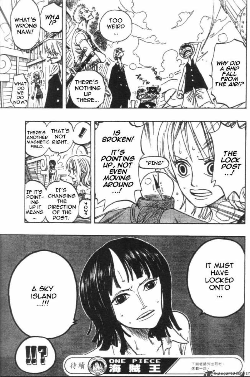 One Piece Manga Chapter 218 page 18 - Why the Log Pose is Dome-Shaped