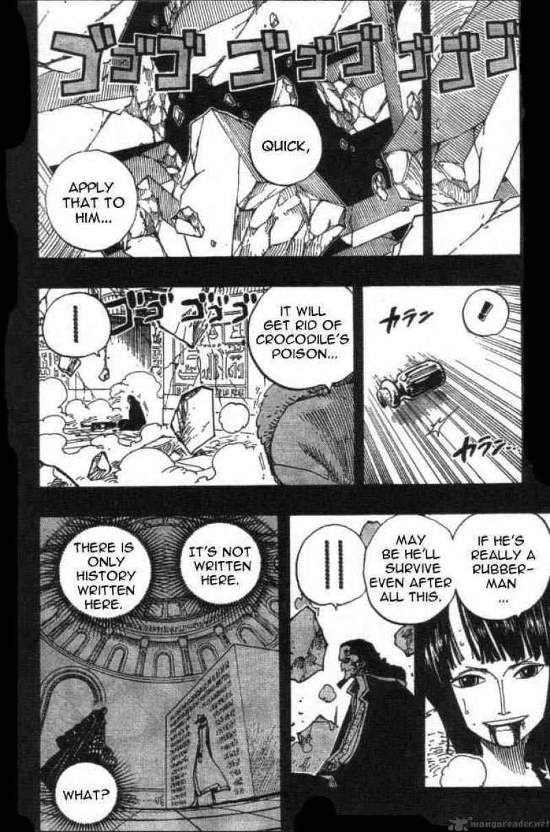 One Piece Manga Chapter 218 page 2 - Why the Log Pose is Dome-Shaped
