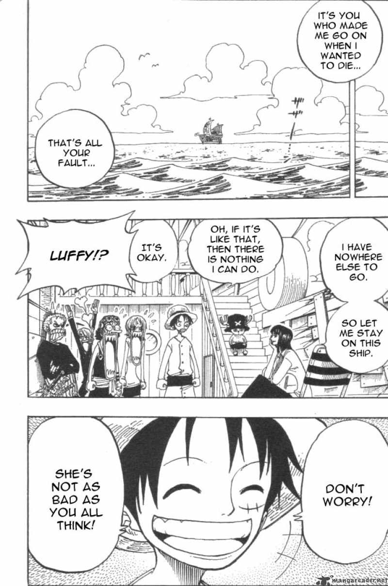 One Piece Manga Chapter 218 page 8 - Why the Log Pose is Dome-Shaped