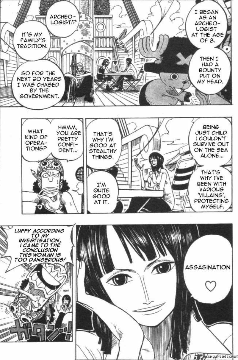 One Piece Manga Chapter 218 page 9 - Why the Log Pose is Dome-Shaped