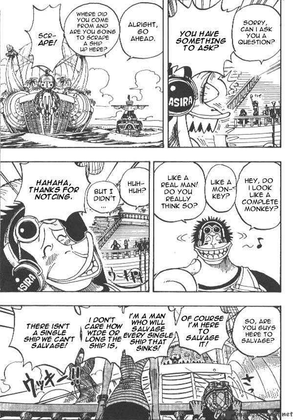 One Piece Manga Chapter 219 page 17 - Masira the Salvage King