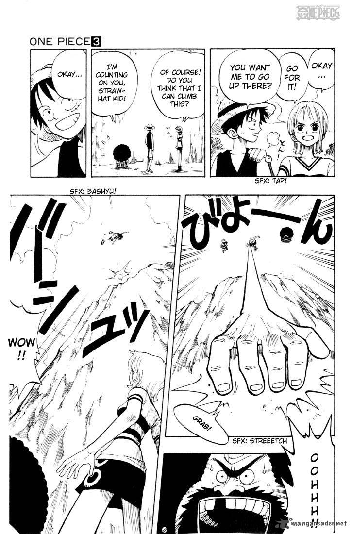 One Piece Manga Chapter 22 page 23 - You're the Rare Breed