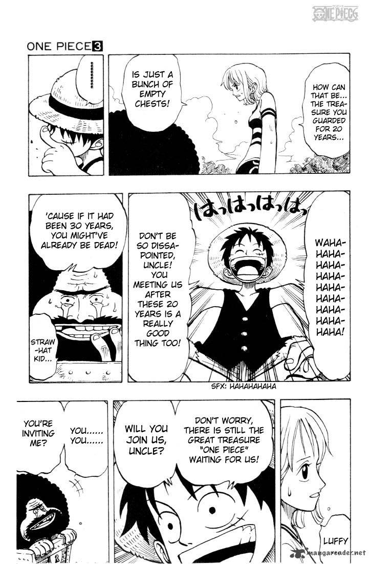 One Piece Manga Chapter 22 page 27 - You're the Rare Breed