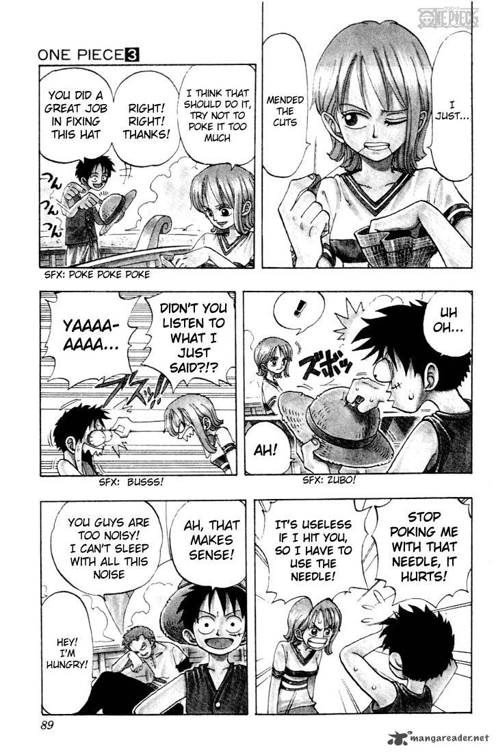 One Piece Manga Chapter 22 page 3 - You're the Rare Breed