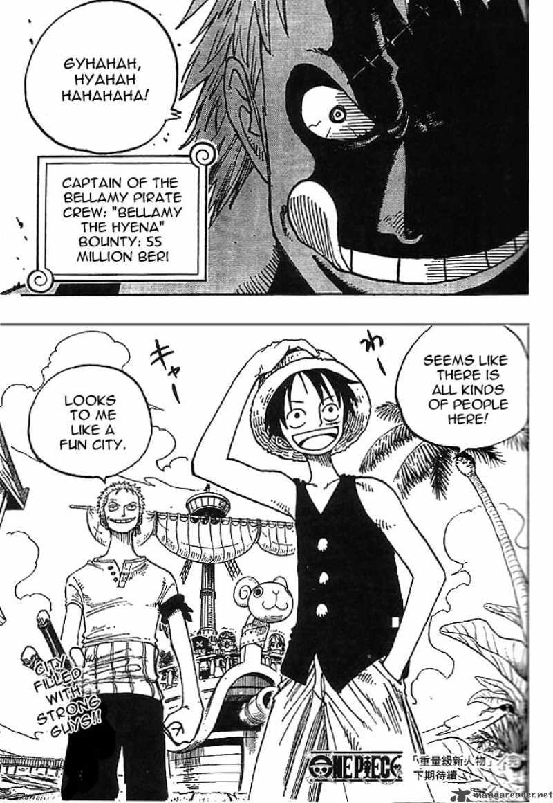 One Piece Manga Chapter 222 page 19 - Big Time Rookies