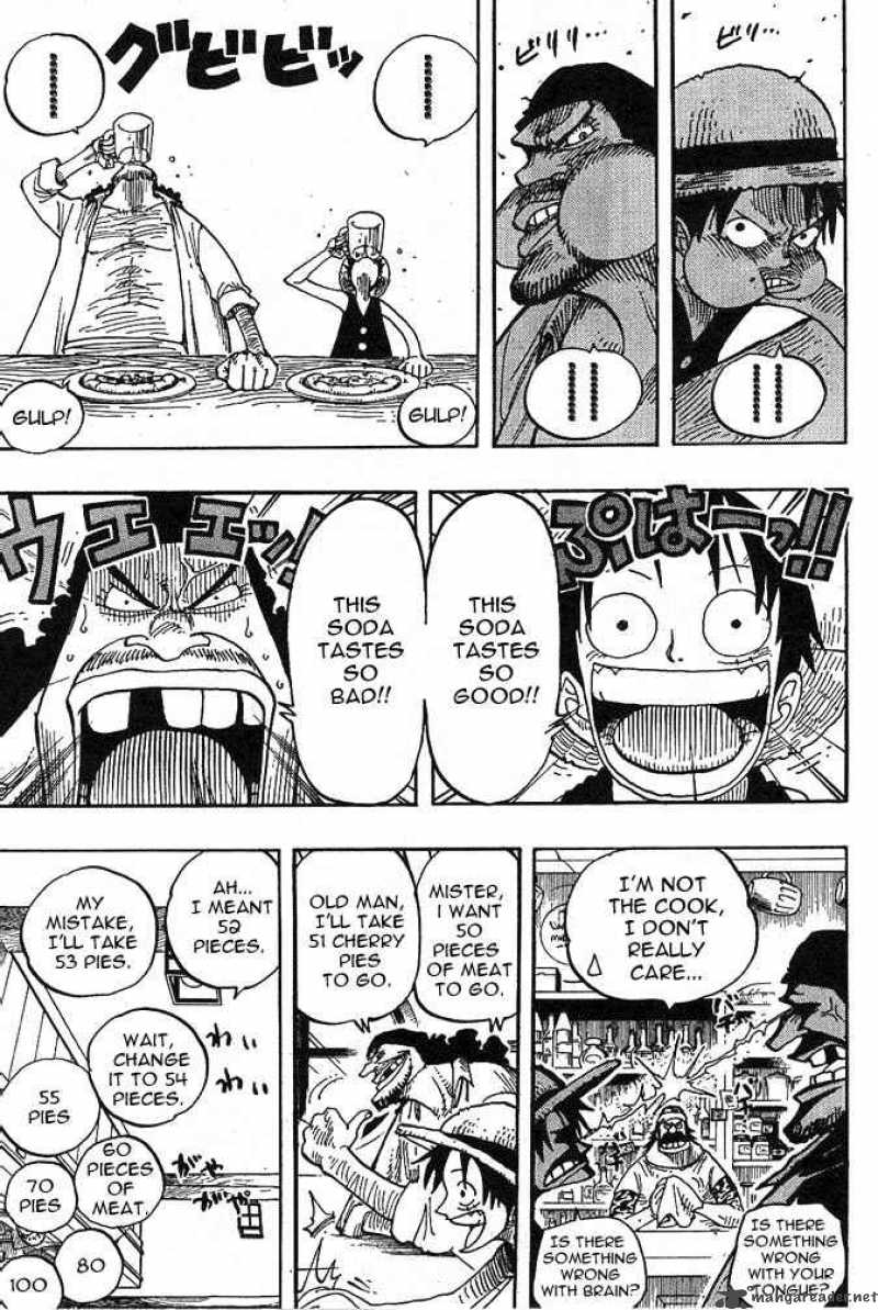 One Piece Manga Chapter 223 page 17 - I Promise Never to Fight in This Town