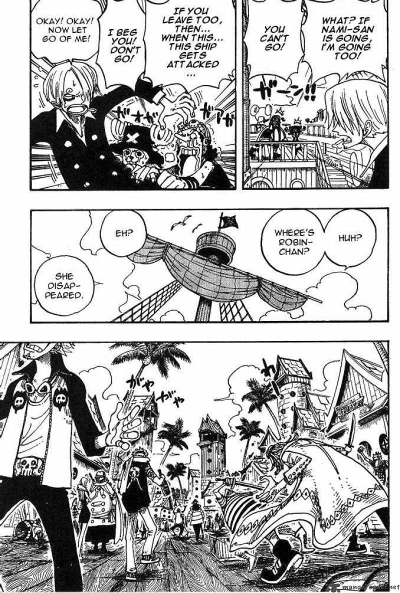 One Piece Manga Chapter 223 page 3 - I Promise Never to Fight in This Town