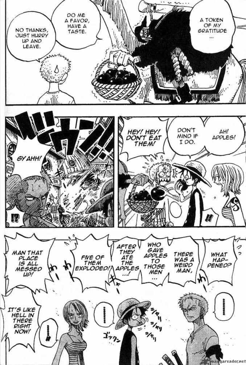 One Piece Manga Chapter 223 page 6 - I Promise Never to Fight in This Town