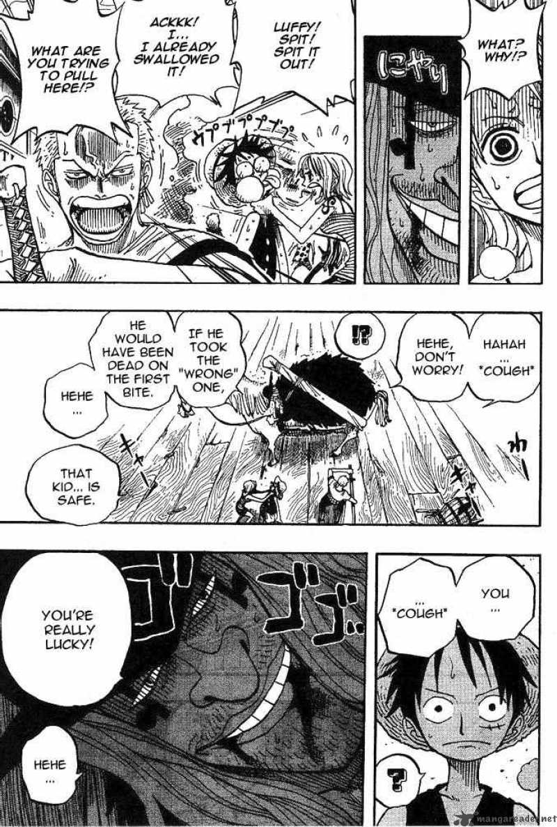 One Piece Manga Chapter 223 page 7 - I Promise Never to Fight in This Town