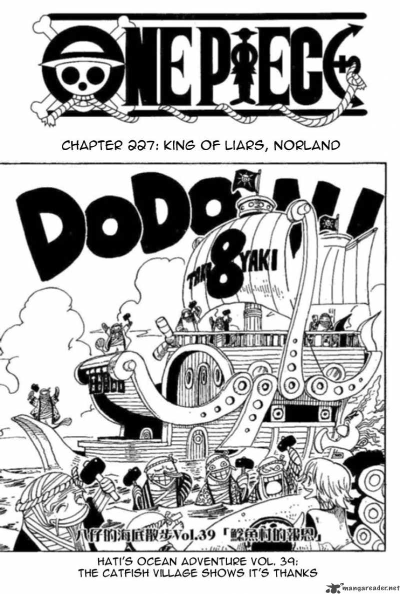 One Piece Manga Chapter 227 page 1 - Noland the Liar