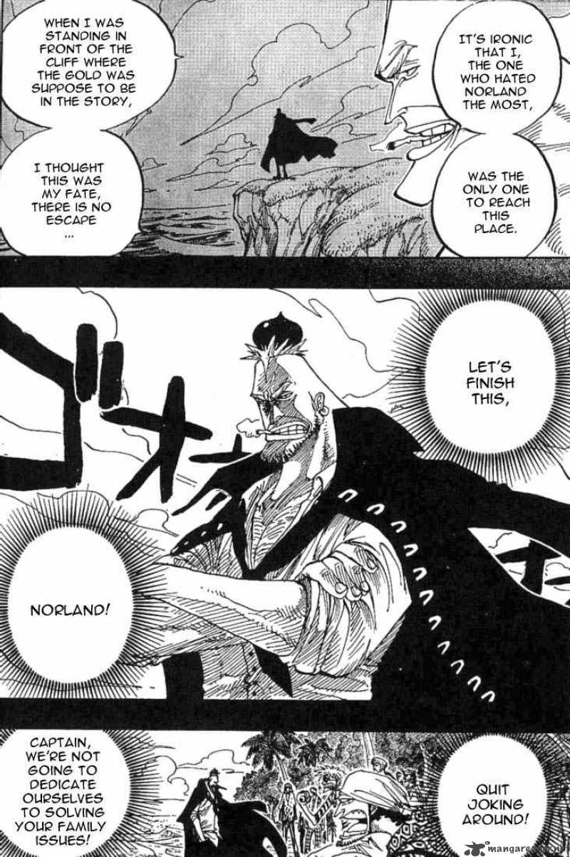 One Piece Manga Chapter 228 page 12 - Mont Blanc Cricket, the Last Boss of the Saruyama Allied Force