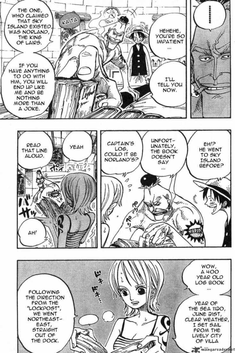 One Piece Manga Chapter 228 page 17 - Mont Blanc Cricket, the Last Boss of the Saruyama Allied Force