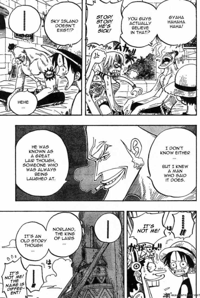 One Piece Manga Chapter 228 page 7 - Mont Blanc Cricket, the Last Boss of the Saruyama Allied Force