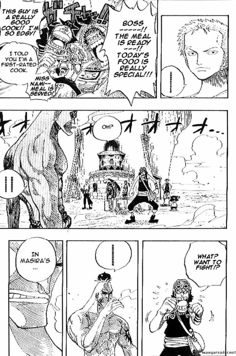 One Piece Manga Chapter 229 page 13 - Let's Eat