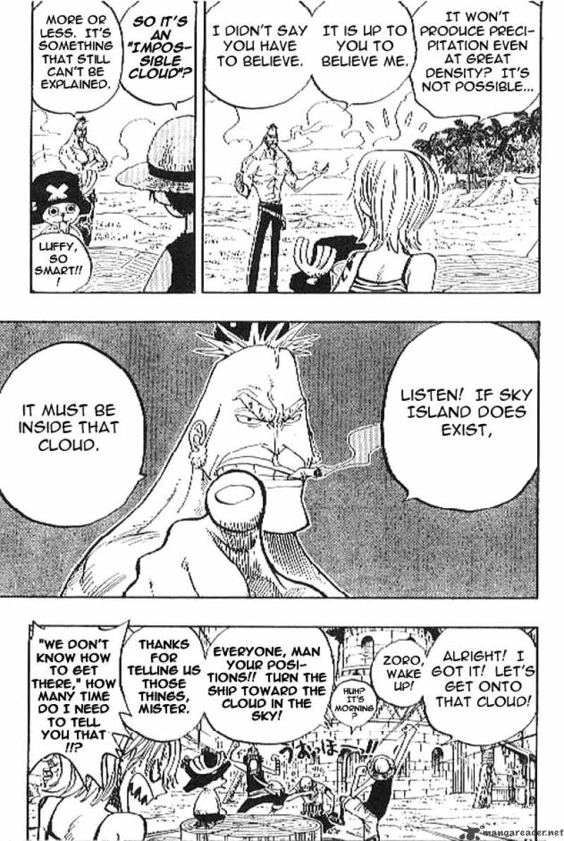 One Piece Manga Chapter 229 page 5 - Let's Eat