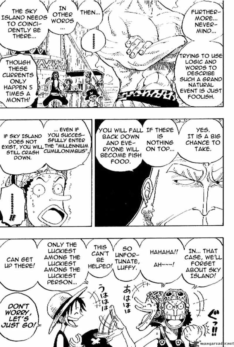One Piece Manga Chapter 229 page 9 - Let's Eat