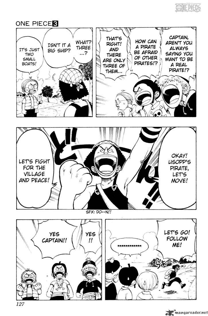 One Piece Manga Chapter 23 page 11 - Introducing Captain Usopp