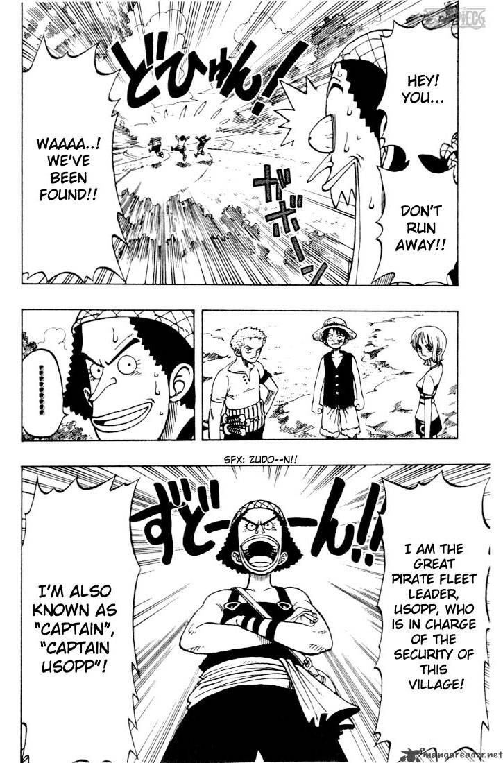 One Piece Manga Chapter 23 page 14 - Introducing Captain Usopp