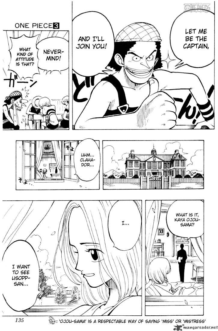 One Piece Manga Chapter 23 page 19 - Introducing Captain Usopp