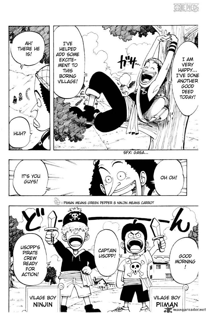 One Piece Manga Chapter 23 page 8 - Introducing Captain Usopp