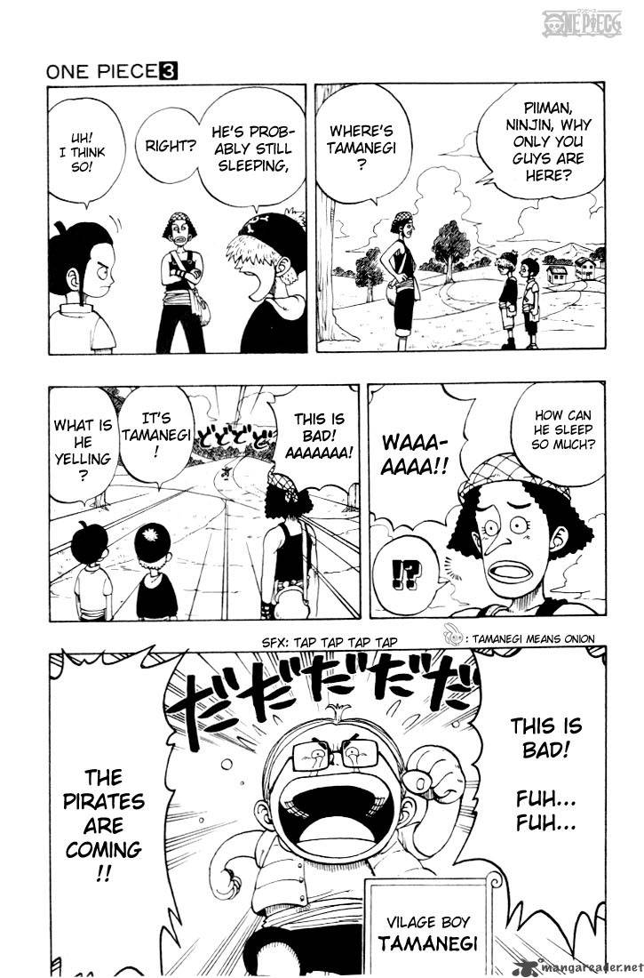One Piece Manga Chapter 23 page 9 - Introducing Captain Usopp