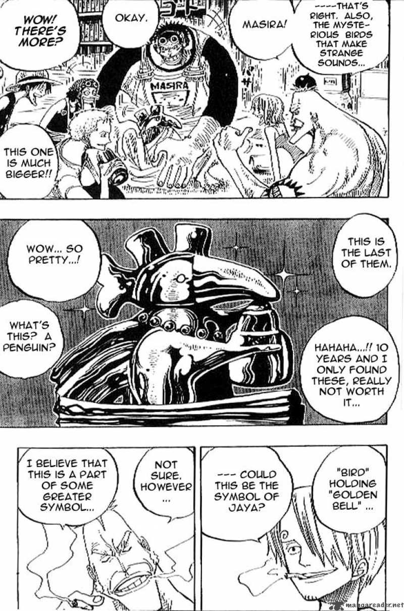 One Piece Manga Chapter 230 page 5 - Pursue the South Bird!!