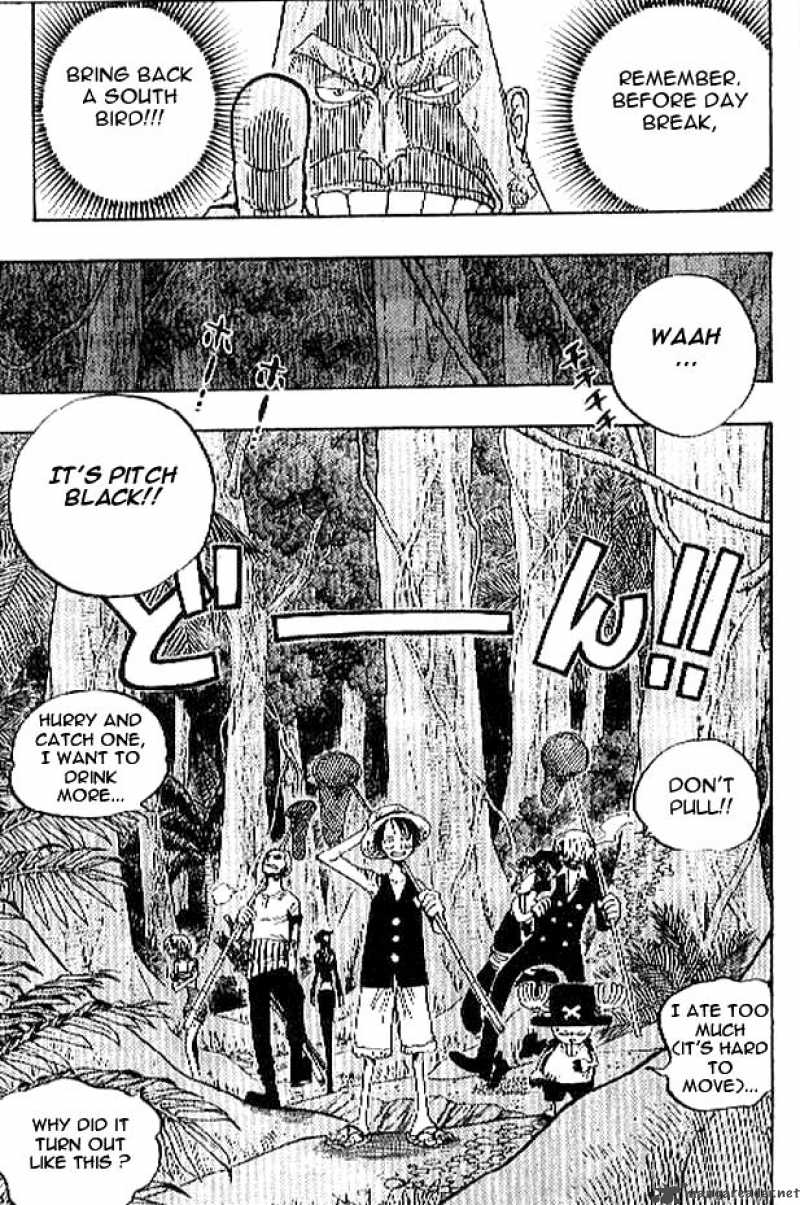One Piece Manga Chapter 230 page 9 - Pursue the South Bird!!