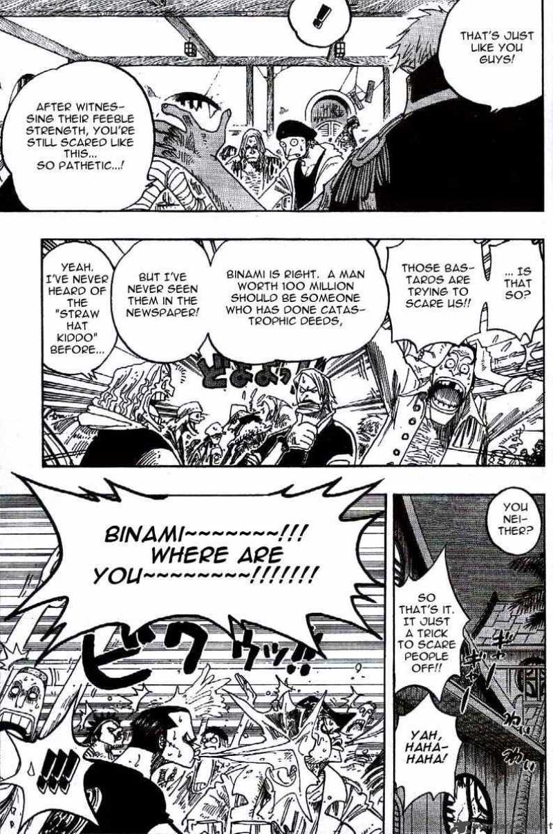 One Piece Manga Chapter 232 page 9 - The Hundred Million Man