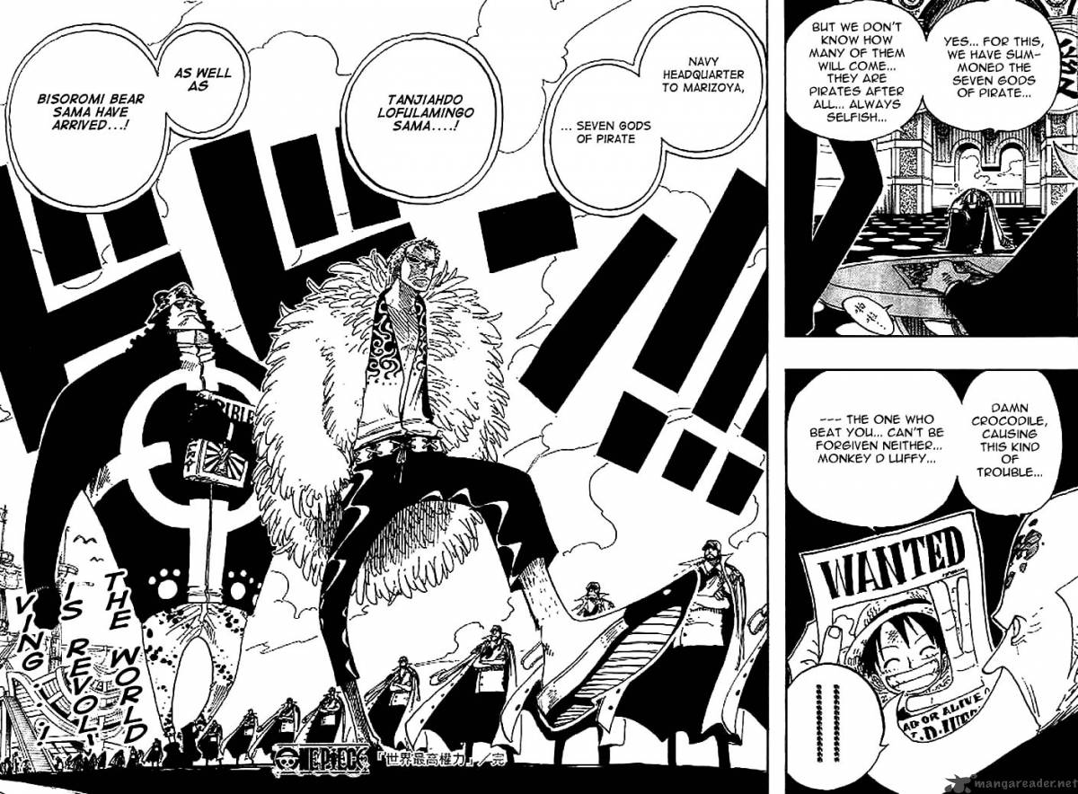 One Piece Manga Chapter 233 page 16 - The World's Greatest Power