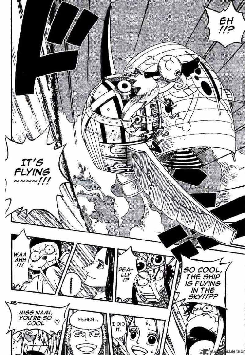 One Piece Manga Chapter 236 page 17 - The Ship Sails to the Sky