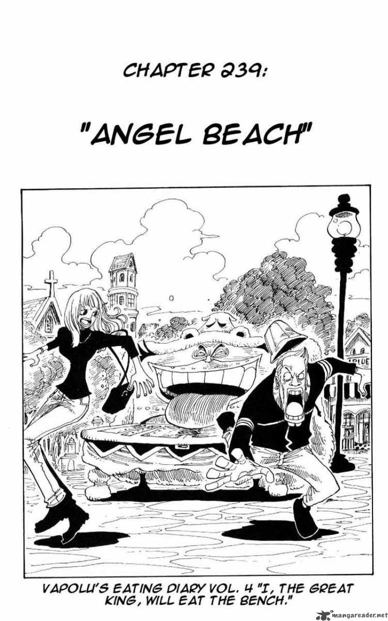 One Piece Manga Chapter 239 page 1 - Angel Beach