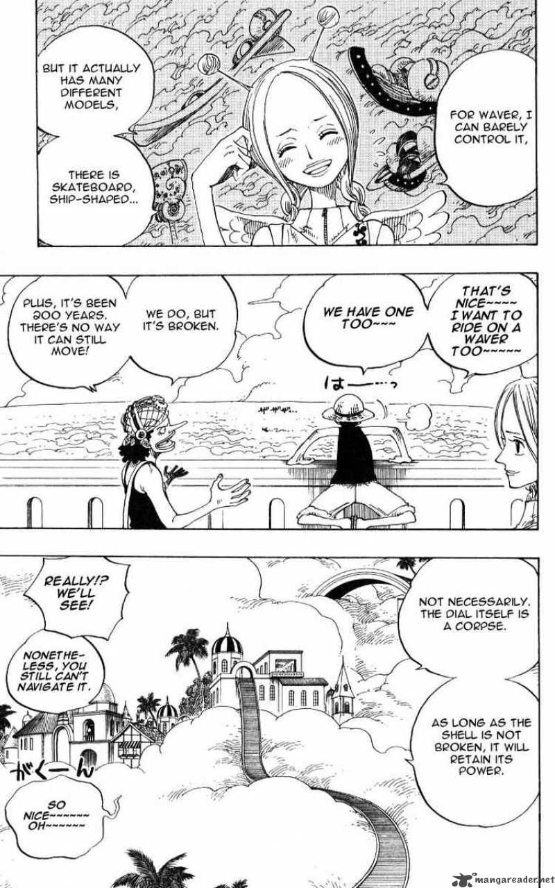One Piece Manga Chapter 240 page 13 - Dial Energy