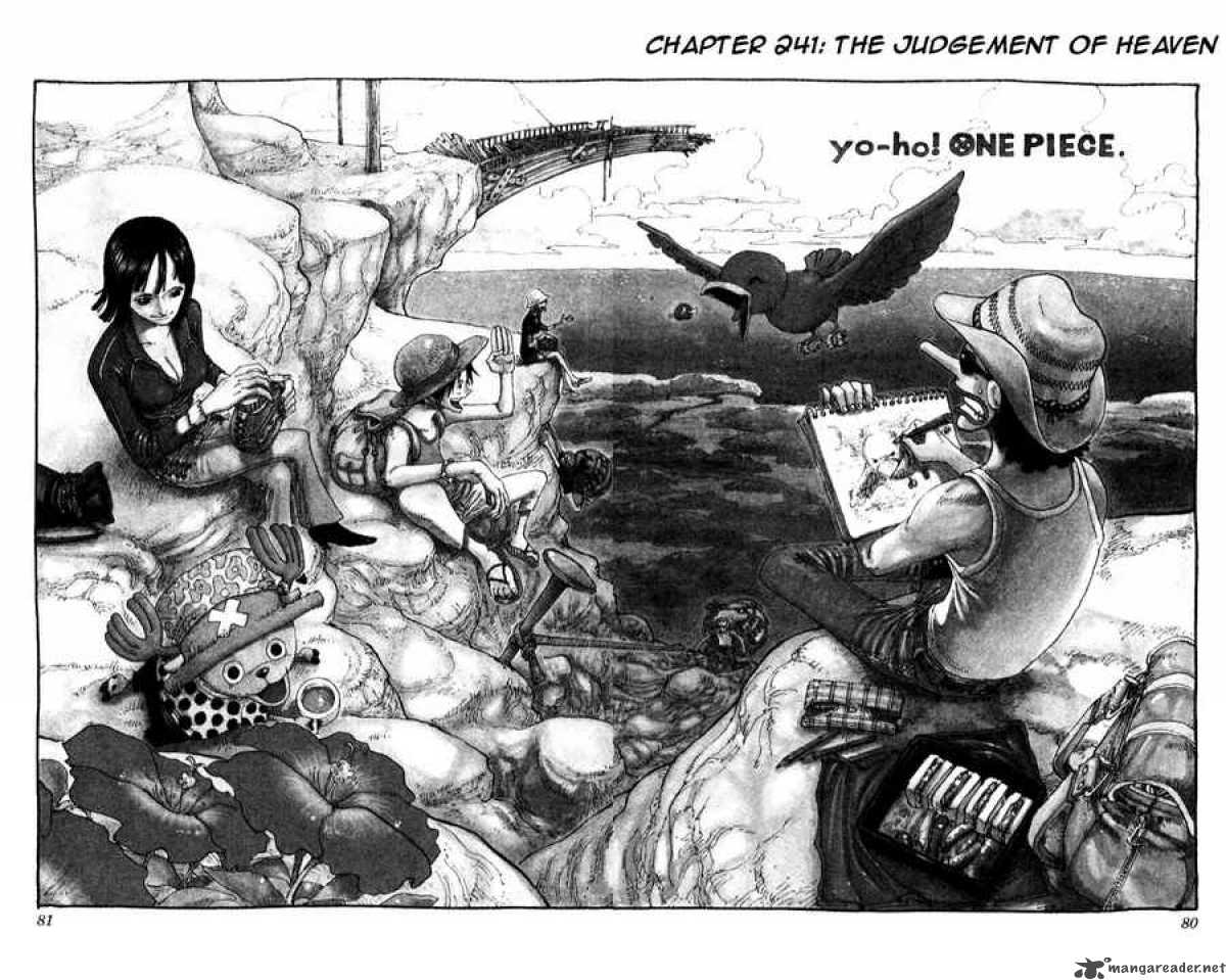 One Piece Manga Chapter 241 page 1 - Heaven's Judgment